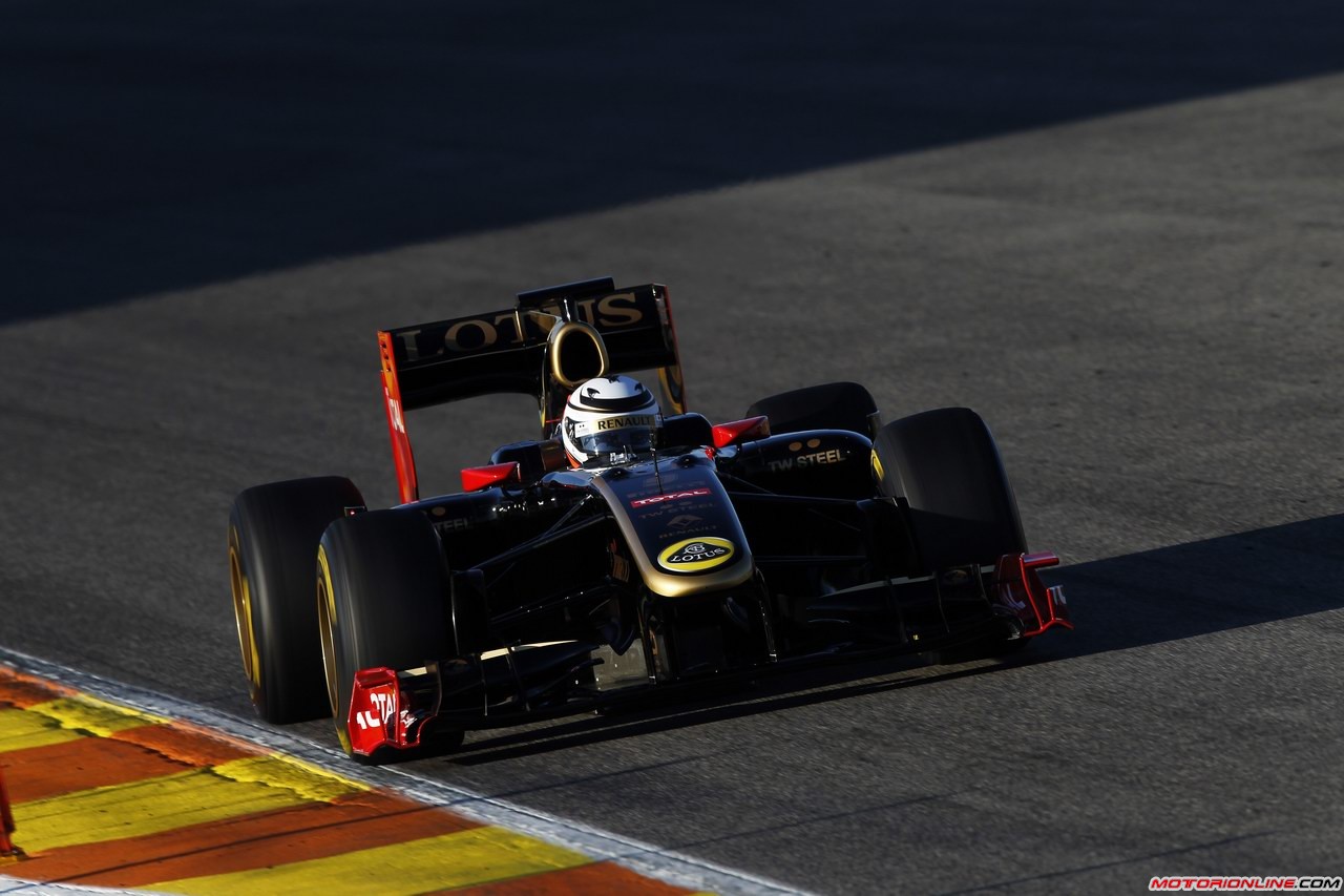 Raikkonen Test Valencia